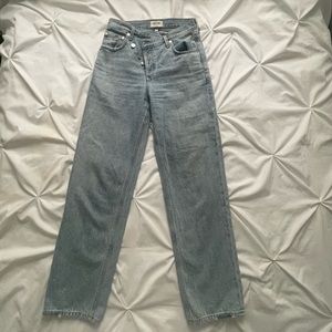 Agolde aritzia crossover jeans